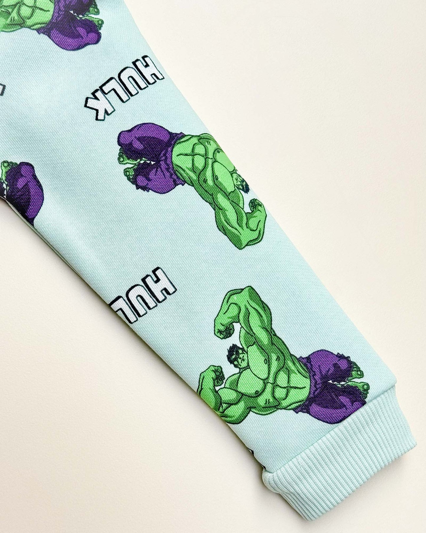 HULK Marvel Printed Fleeced Co-ord Set