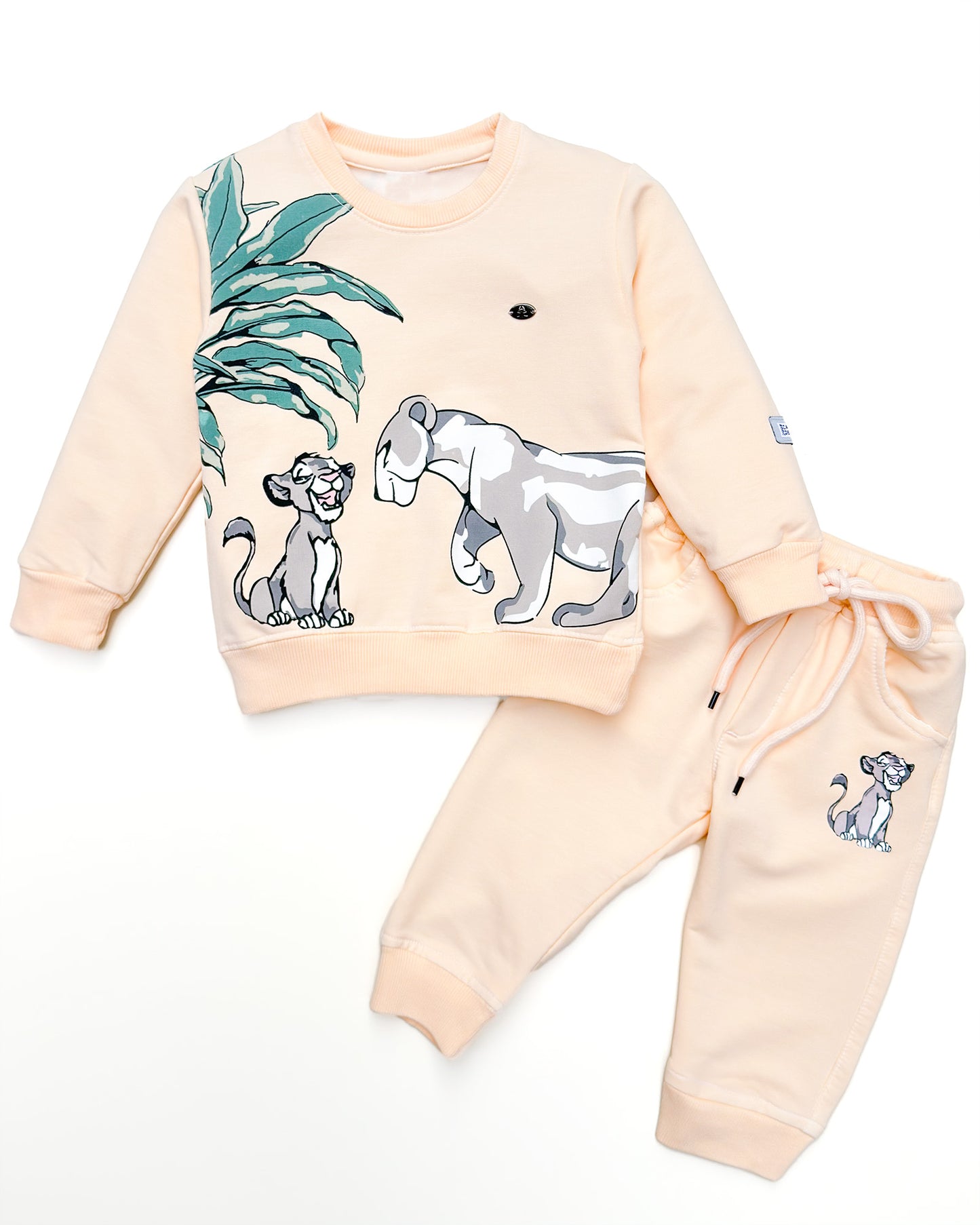 Simba Printed Full Sleeve Co-ord Set With Casual Pants