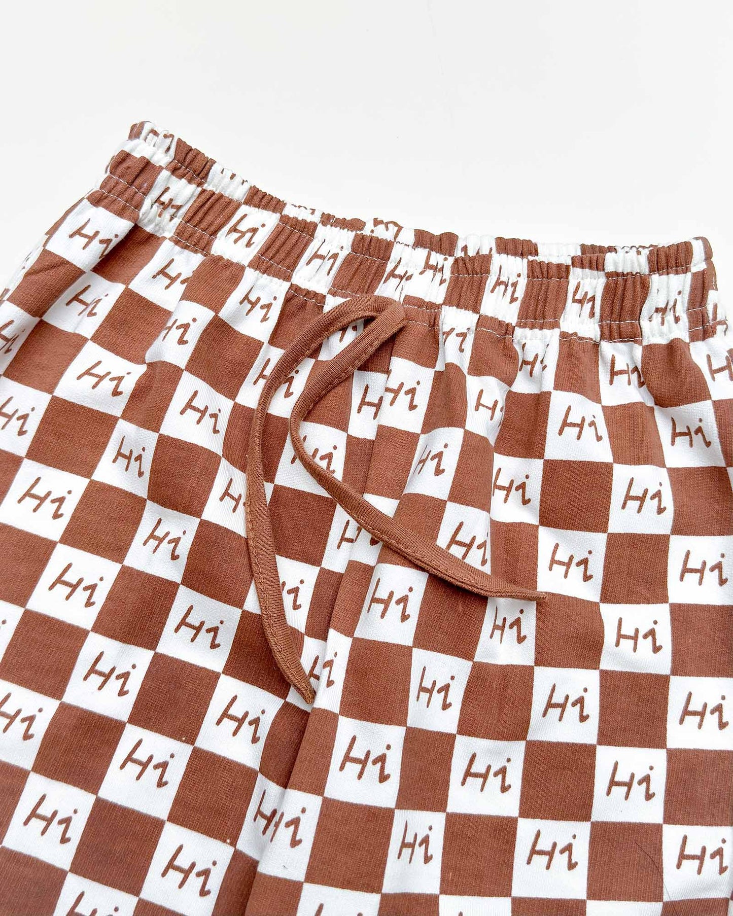 Hi Check Printed Full Sleeves Co-ord Set