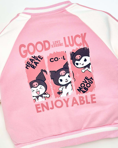 Soft Textured Full-Sleeve Graphic Printed Jacket