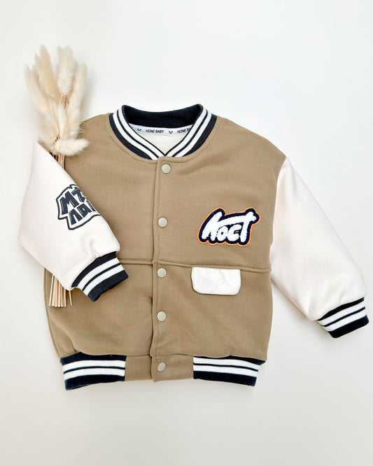 Soft Textured Full-Sleeve Graphic Printed Jacket