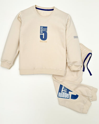 NO.5 Printed Full Sleeves Co-Ord Set