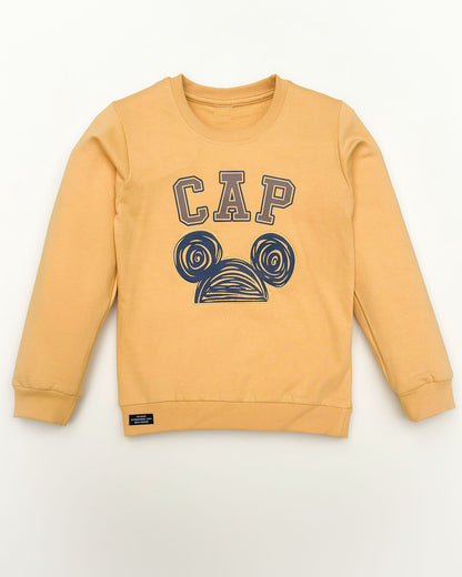 Cap Printed Full Sleeve Co-Ord Set