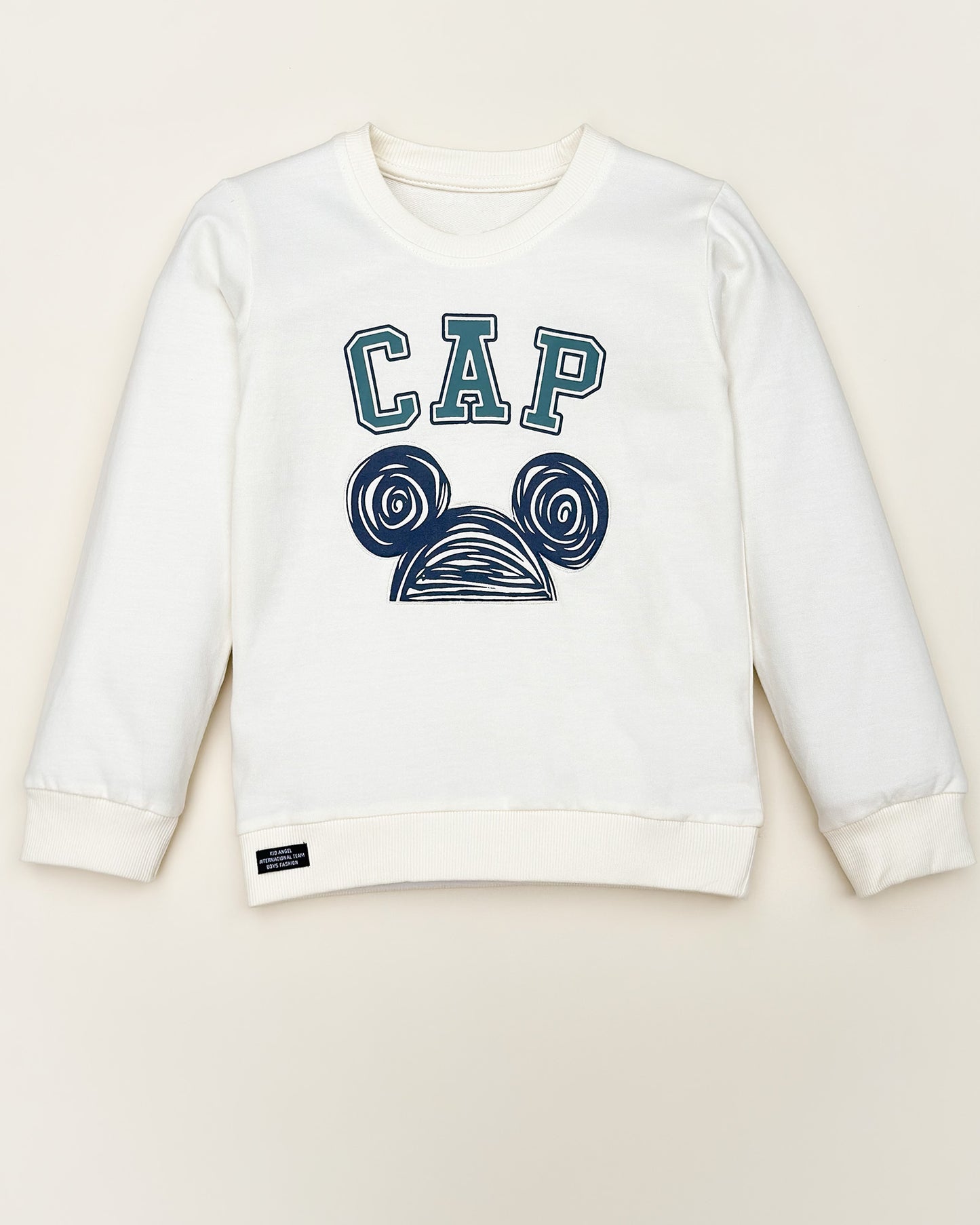 Cap Printed Full Sleeve Co-Ord Set