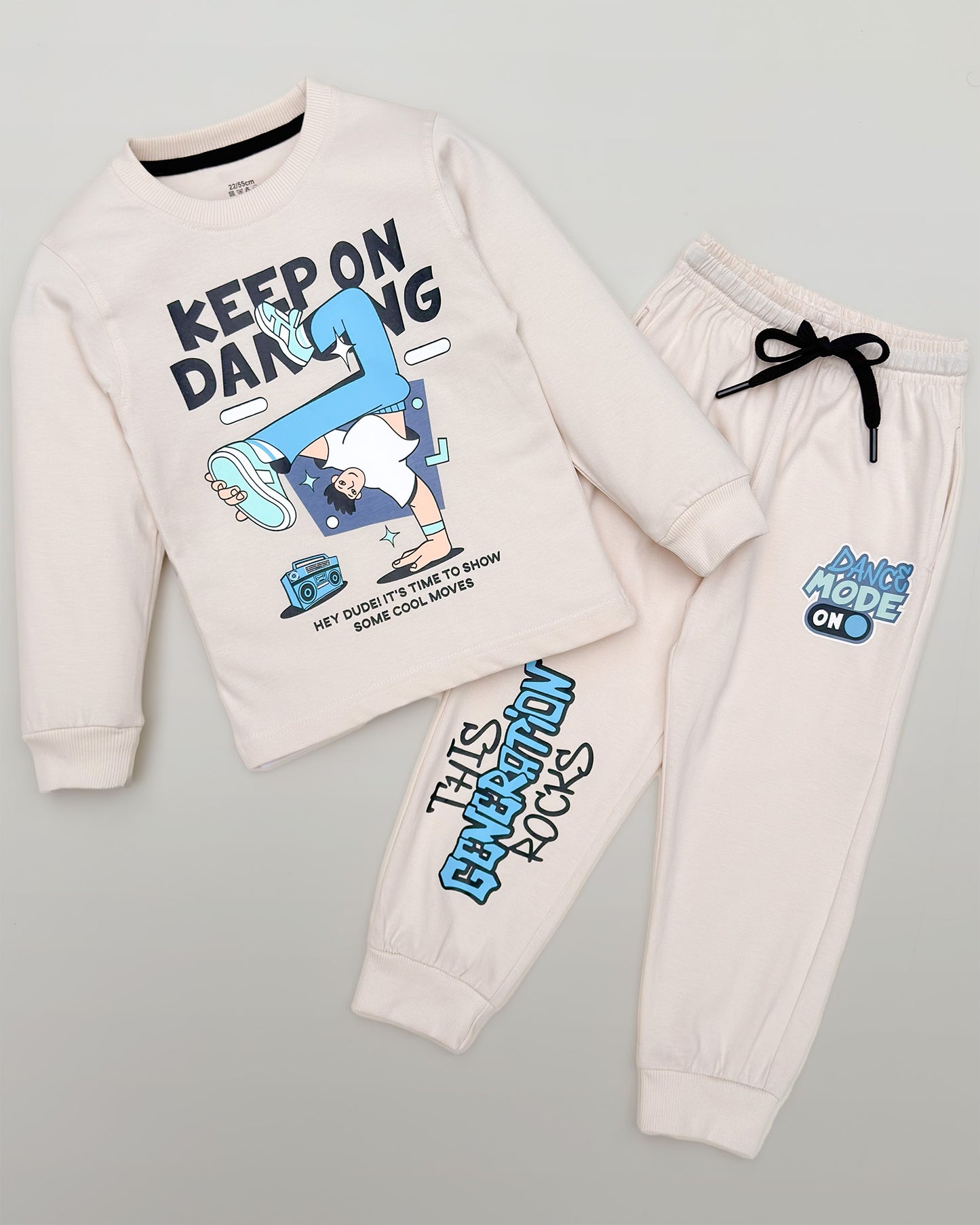 Keep On Dancing Full Sleeves Co-Ord Set