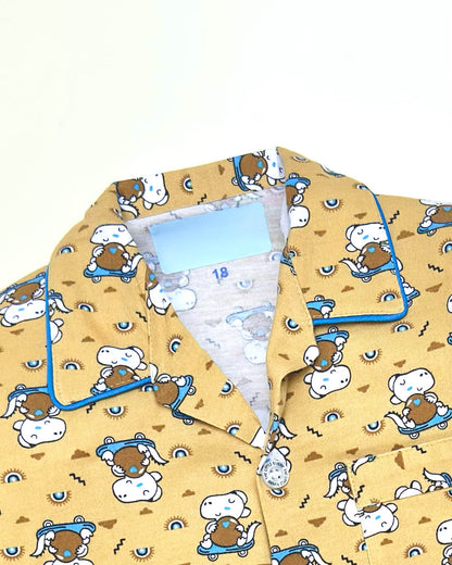 Printed Hosiery Night Suit Baby Dino