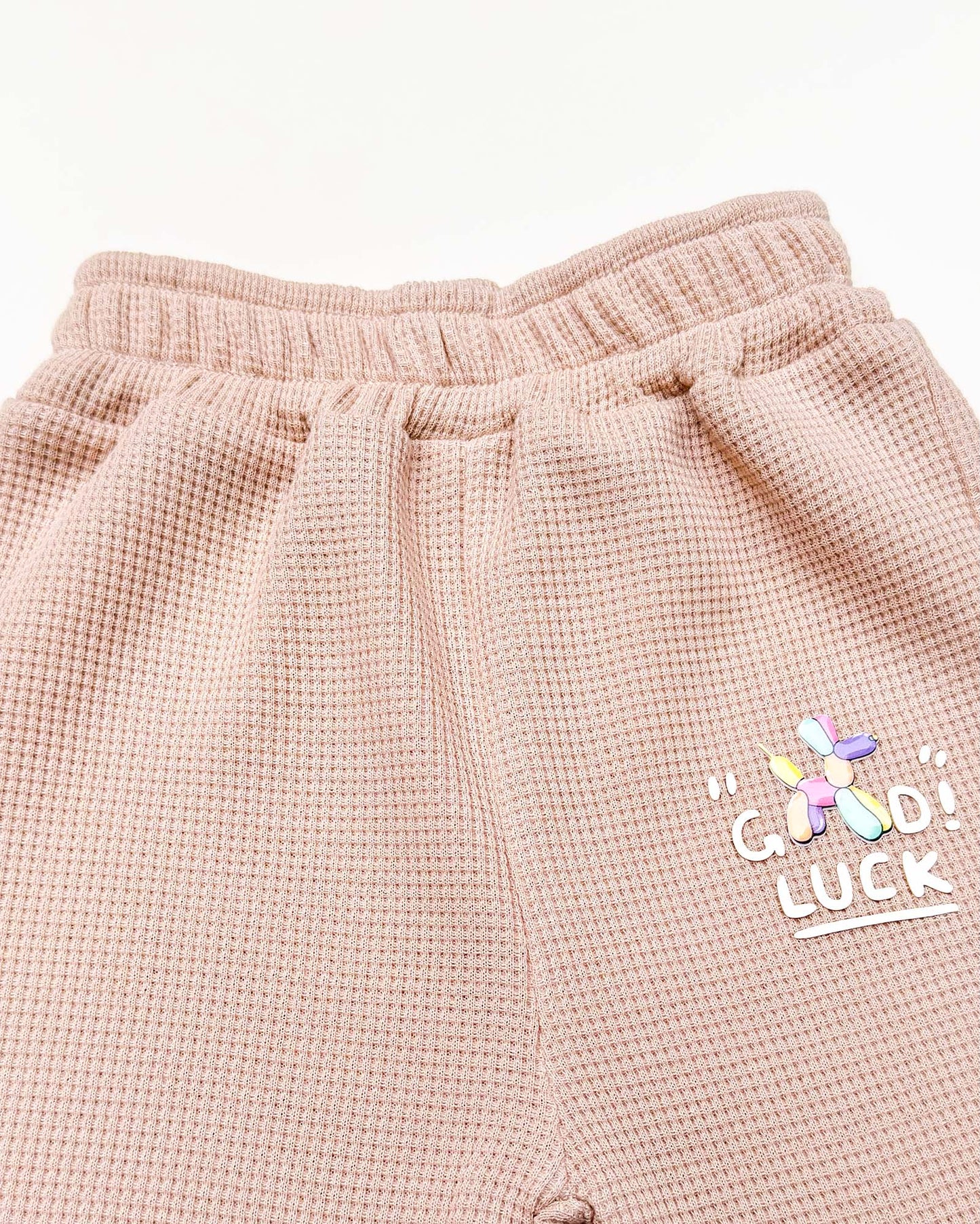 Paris Printed Waffle Textured Co-Ord Set