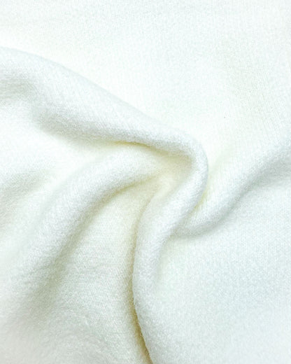 Heart Appliqué Full-Sleeve Pullover Sweater