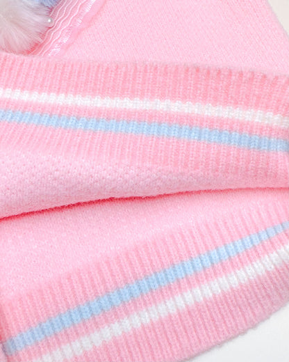 Heart Appliqué Full-Sleeve Pullover Sweater