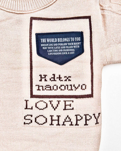 Textured Pattern Full Sleeve Sweater