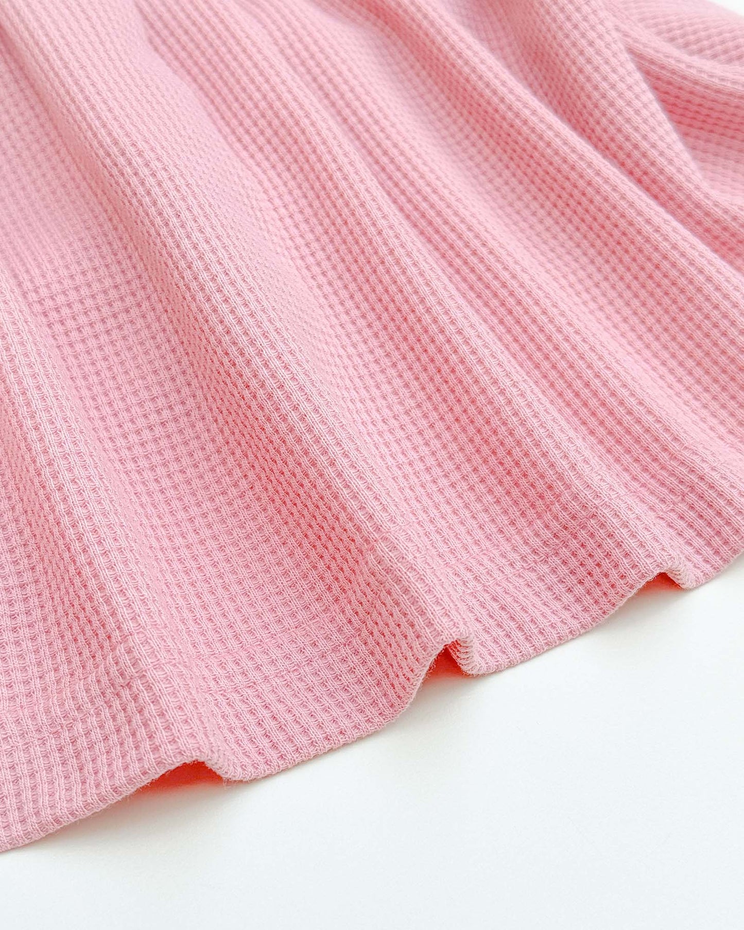 Waffle Textured Cat Face Full Sleeve Co-Ord Set