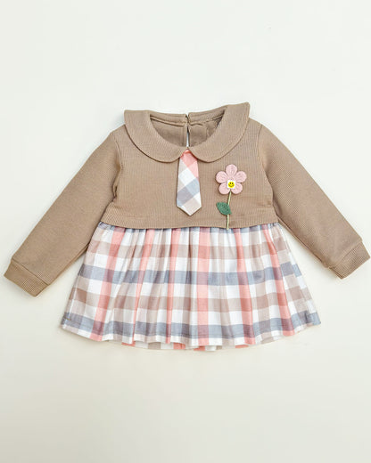 Back To School Casual Dress With Leggings