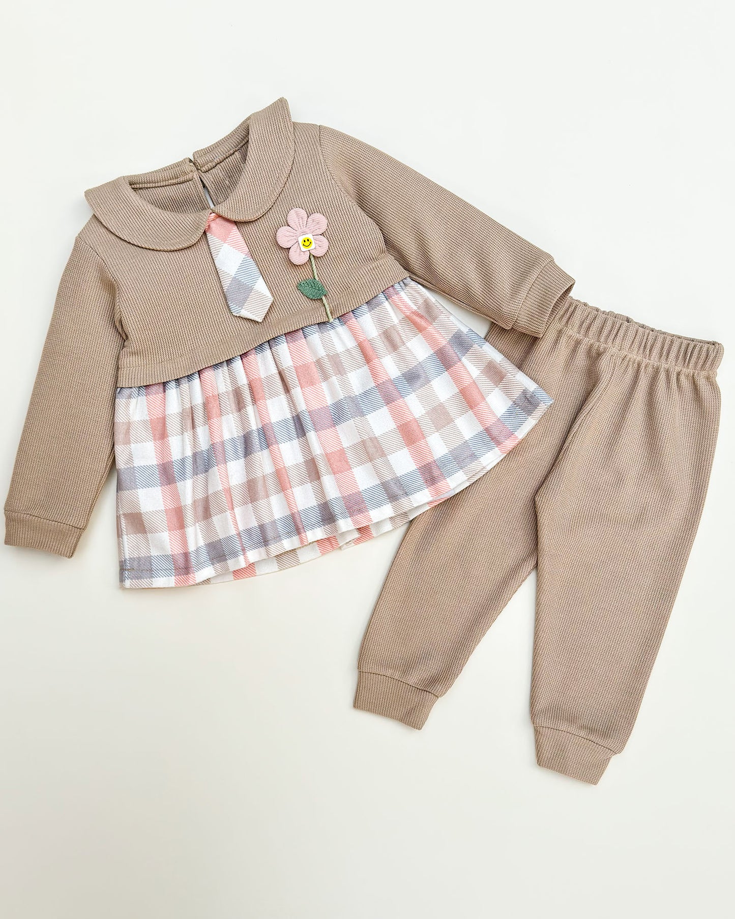 Back To School Casual Dress With Leggings