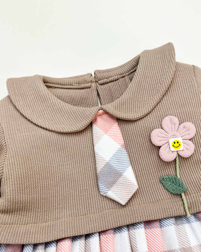 Back To School Casual Dress With Leggings