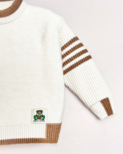 Full Sleeve Textured Pattern Sweater