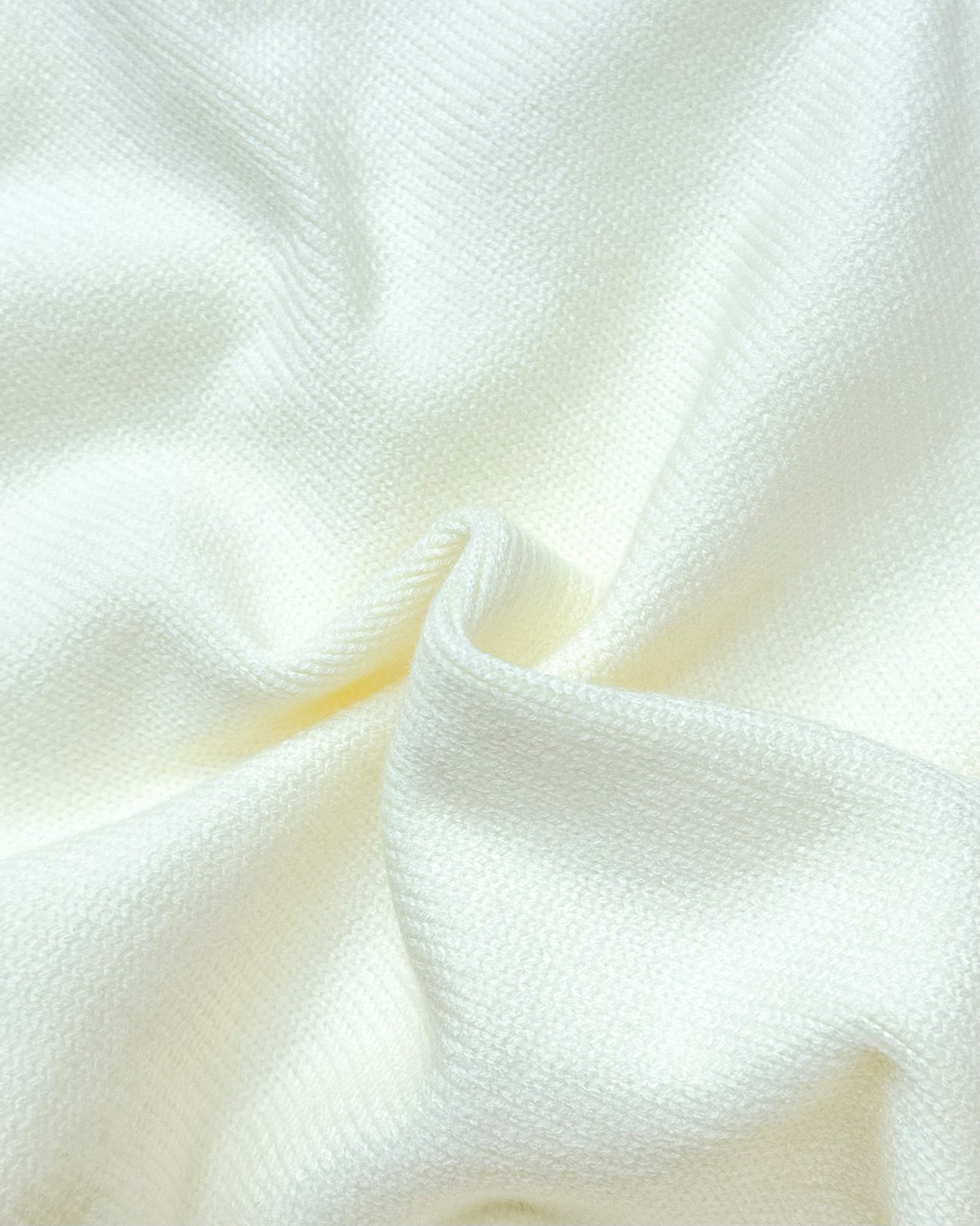 Flower Appliqued Textured Sweater