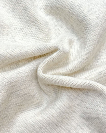 Classic Cable Knit Textured Zipper Sweater