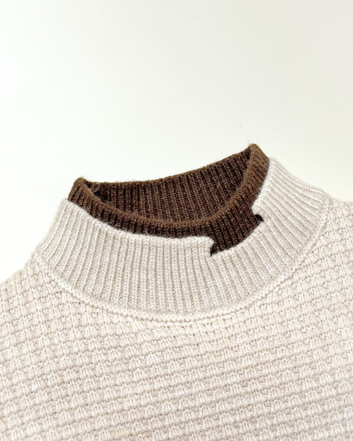 Rib Knit Textured Sweater