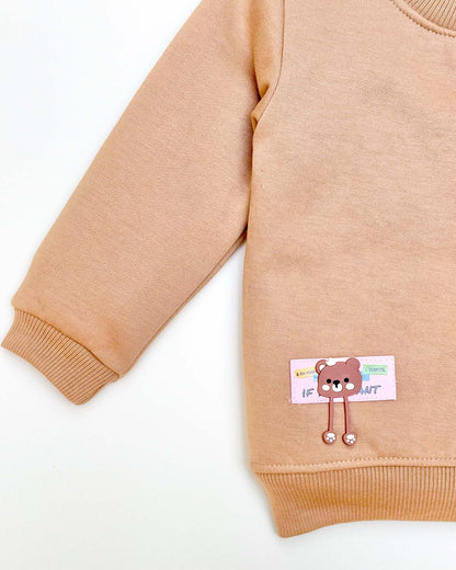 Swirl Printed Light Fleece Co-ord Set