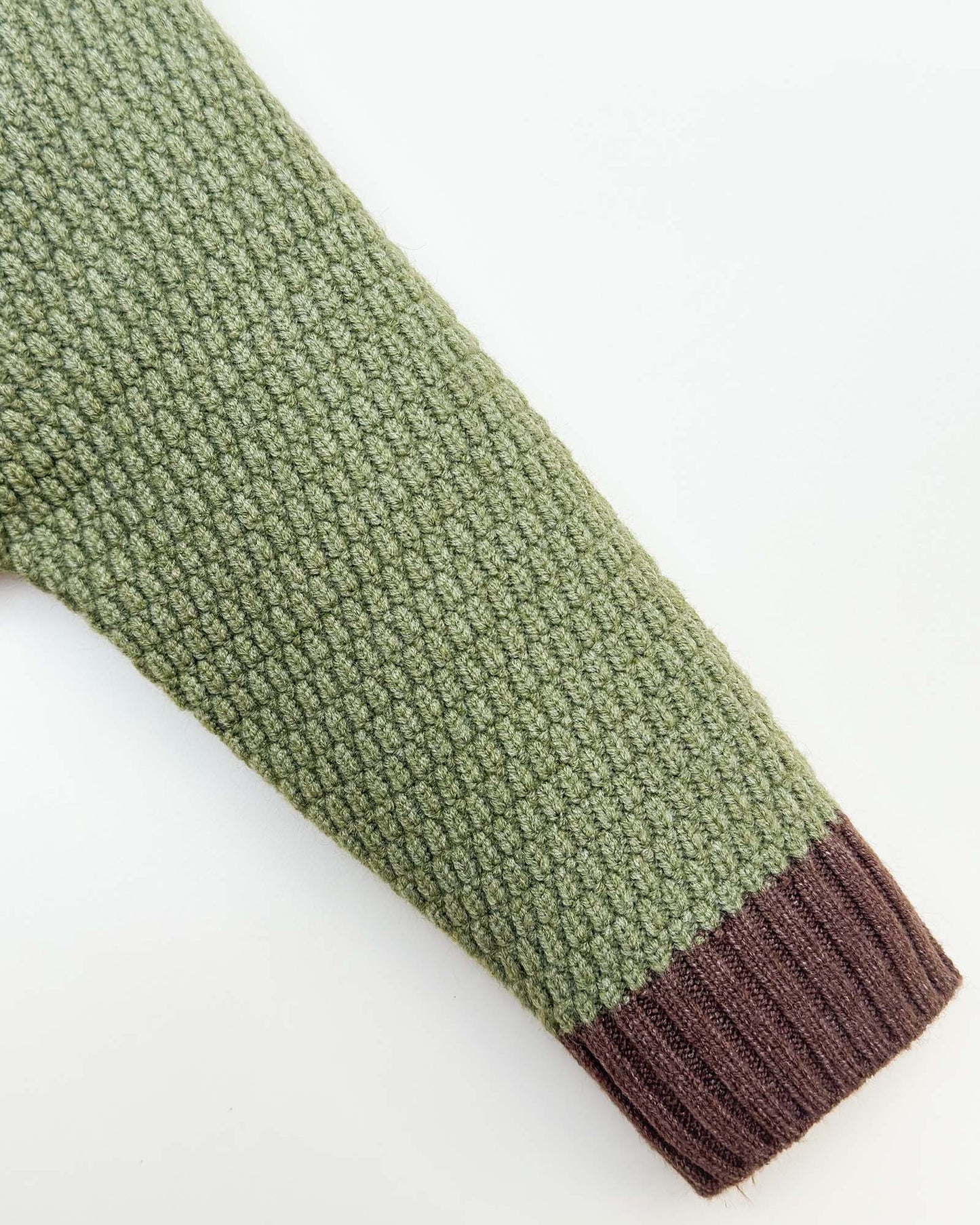 Applique Toy Knitted Textured Sweater