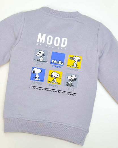 Mood Of The Day Printed Light Fleece Co-ord Set