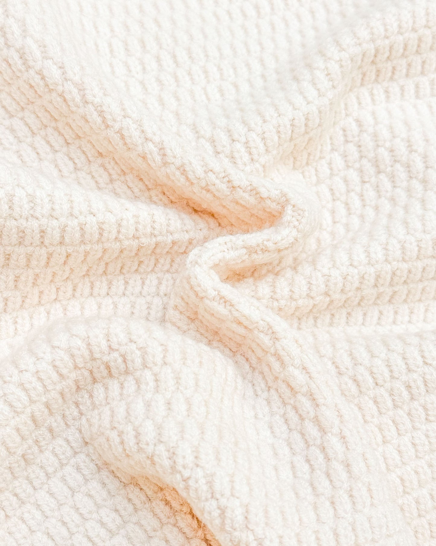 Applique Toy Knitted Textured Sweater