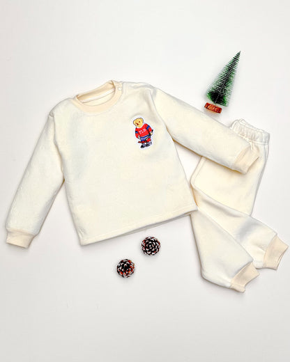 Fleeced Soft Textured Co-ord Set
