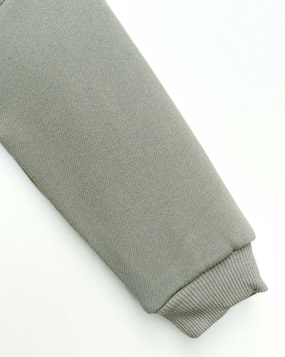 Stylish Love Life Printed Textured Fleeced Sweatshirt