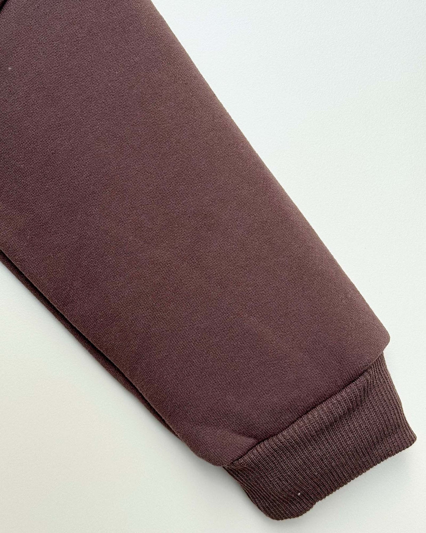 Fleeced Sweatshirt With Pocket Detail