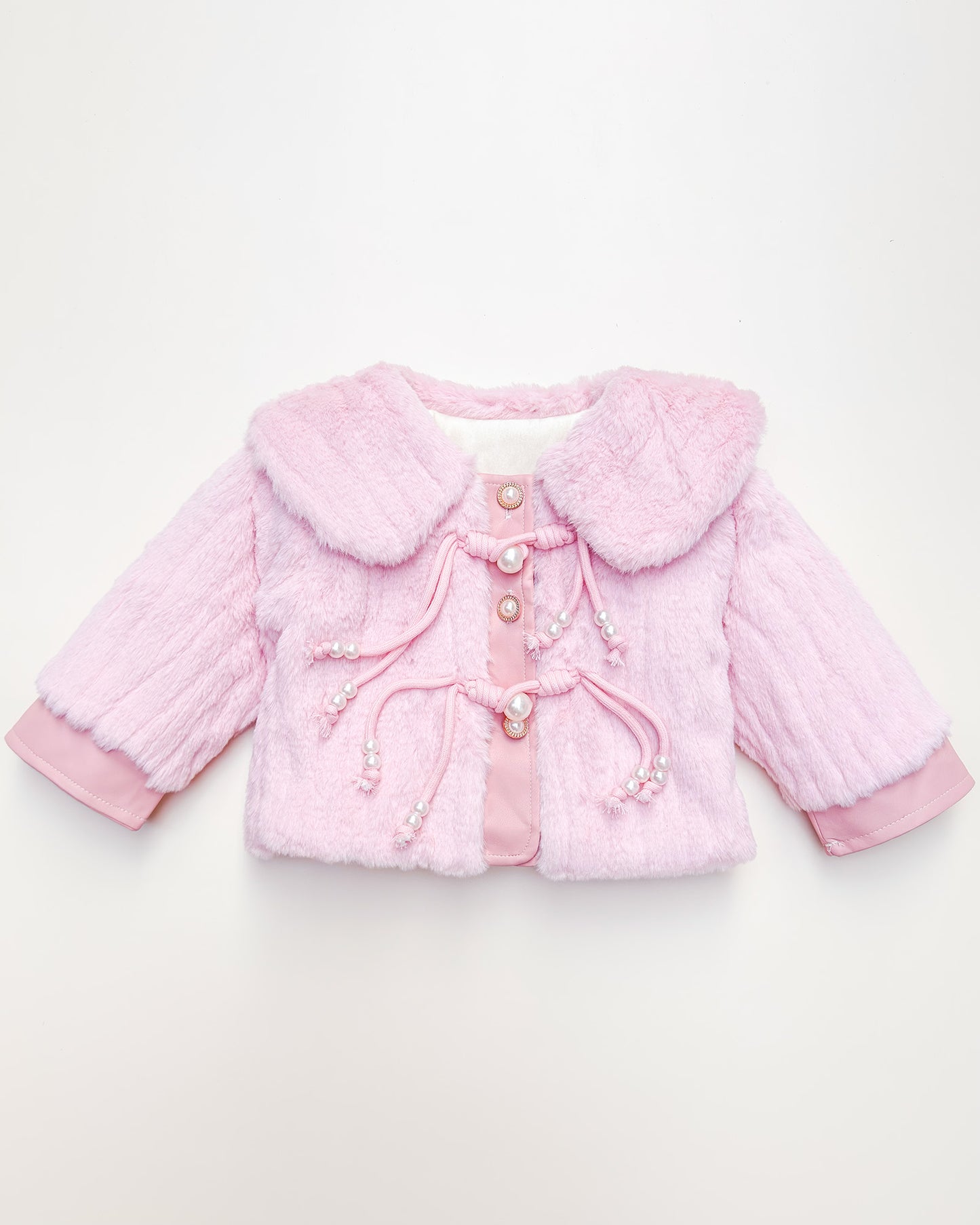 Vintage Textured Fleeced Fur Jacket