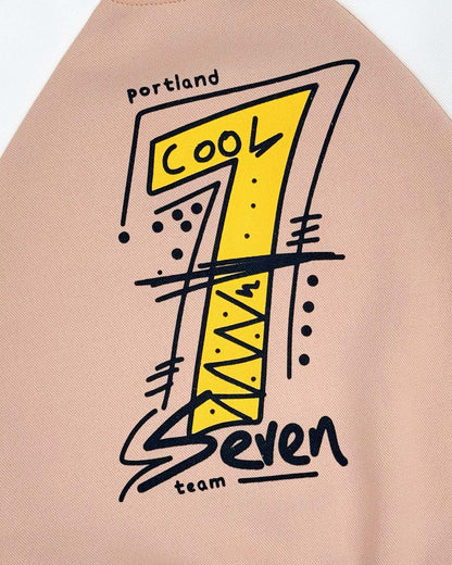 B Appliquéd Embroidered Baseball Jacket