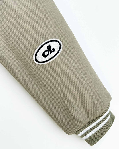 NYC Lullaby Printed Baseball Jacket