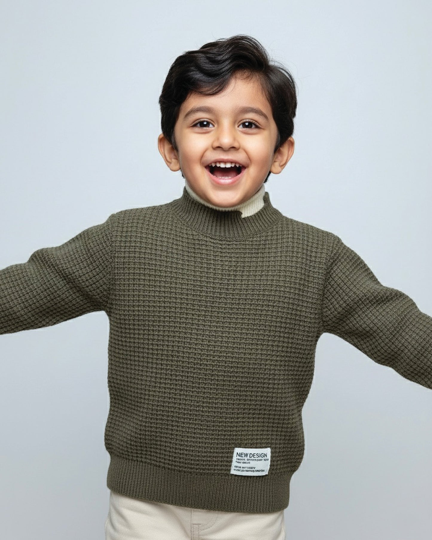 Rib Knit Textured Sweater