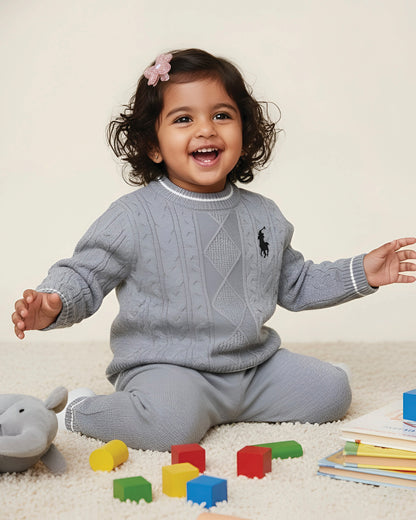 Cable Knit Sweater Co-Ord Set