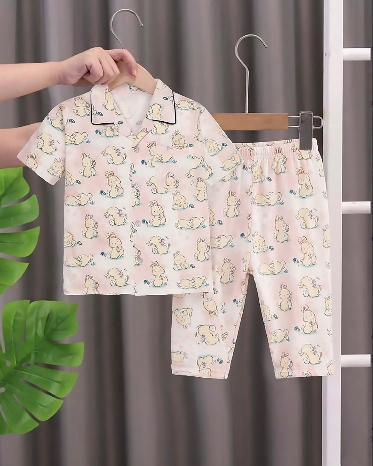 Baby Bunny Printed Organic Cotton Night Suit