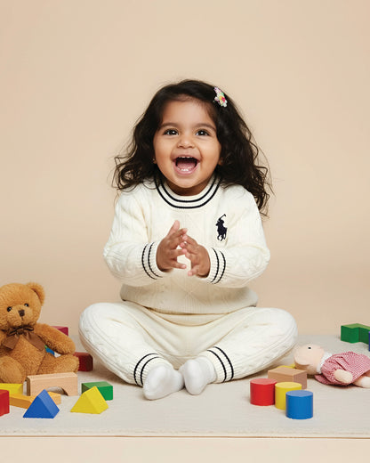 Cable Knit Sweater Co-Ord Set