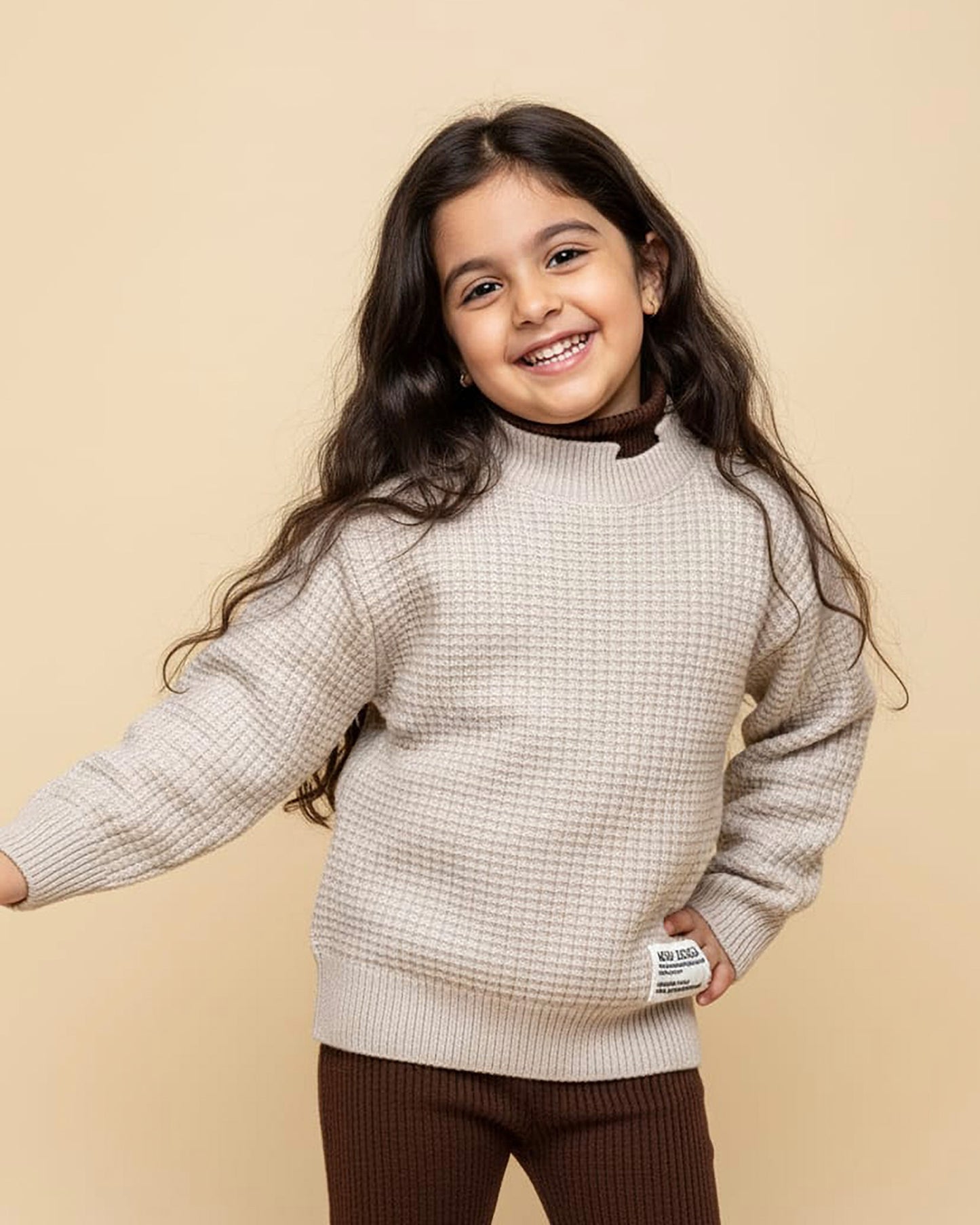 Rib Knit Textured Sweater