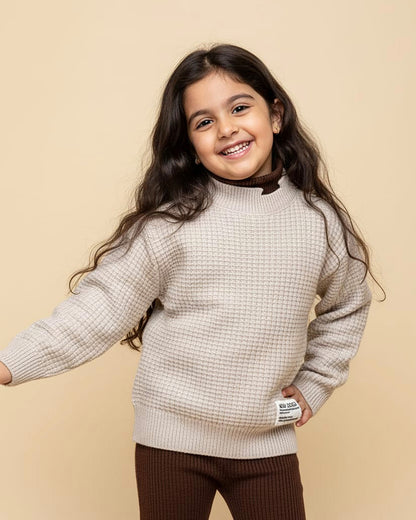 Rib Knit Textured Sweater