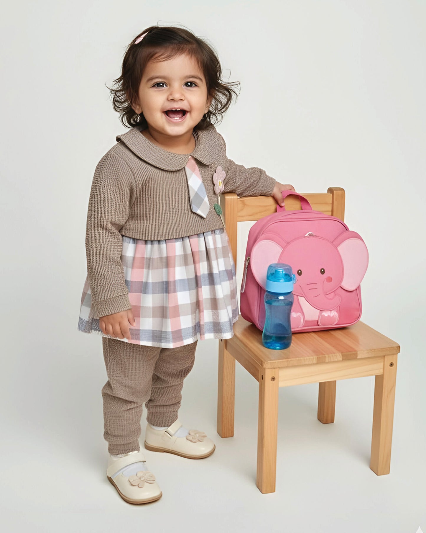 Back To School Casual Dress With Leggings